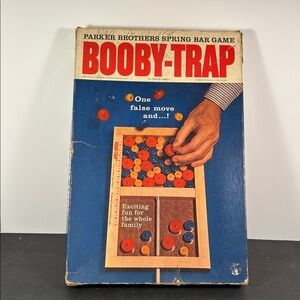 Vintage 1965 Parker Brothers Booby-Trap Game Complete
